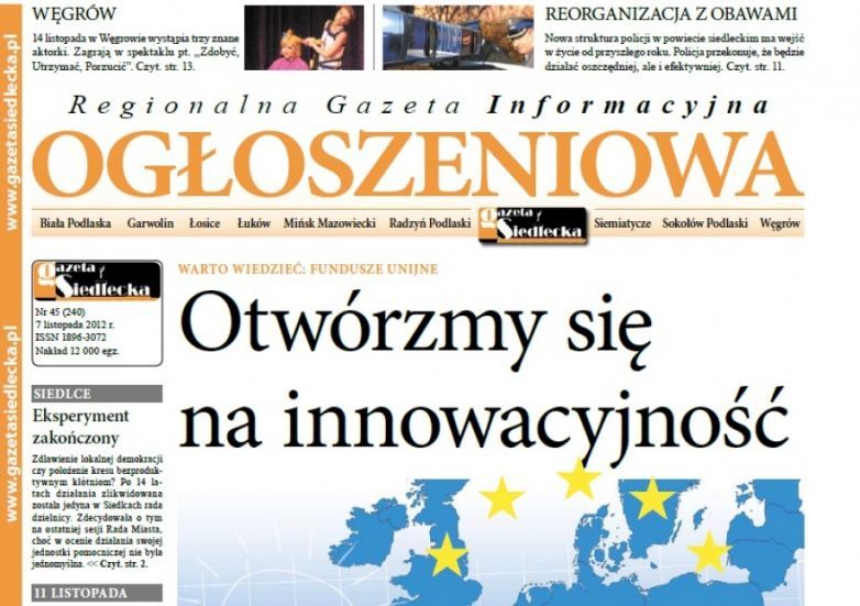 Gazeta Siedlecka wyd. 45/2012