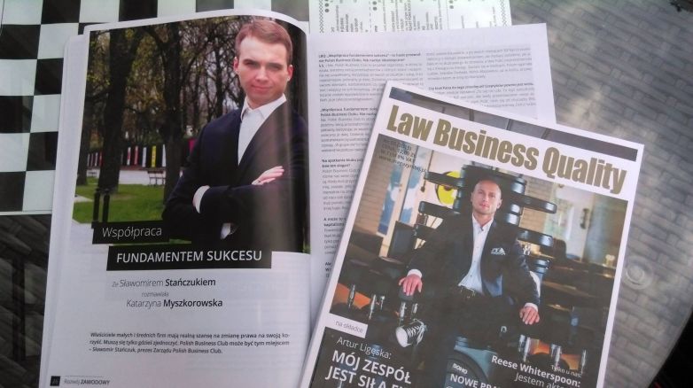 Wywiad w magazynie Law Business Quality